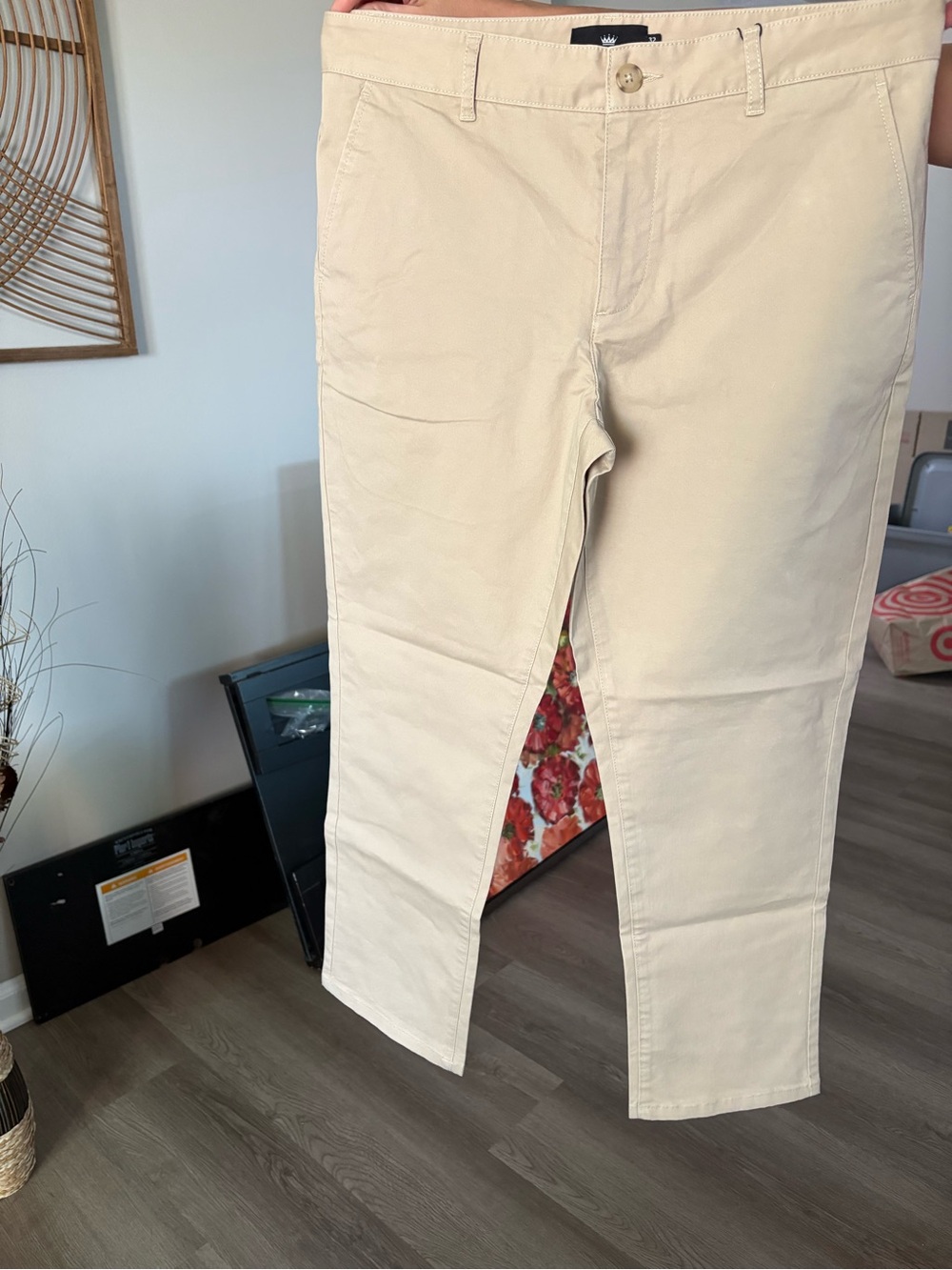 Men's Beige Chino Pants